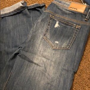 Crop jeans